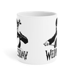 Wednesday Addams - Ceramic Mugs (11oz\15oz\20oz) | Pop Culture | Addams Family | Fan Gift | Gift For Her | Gothic Style Mug | Creepy Comedy