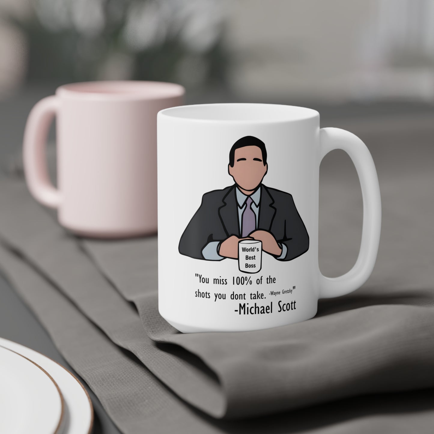 The Office Michael Scott Quote - Ceramic Mug (11oz\15oz\20oz)