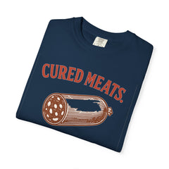 Cured Meats Graphic Tee - Funny Foodie Wear, Gift for Meat Lovers