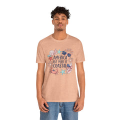 Coastal Fourth of July Tee – "America But Make It Coastal" Graphic T-Shirt