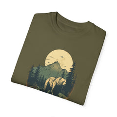 Yosemite National Park Graphic, Comfort Colors Soft Relaxed Fit Unisex Garment-Dyed T-shirt