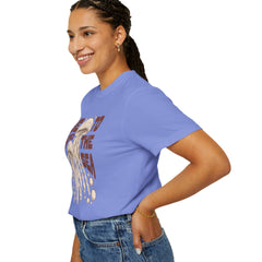 Jelly Fish, Be Kind To The Sea -  Graphic Unisex Garment-Dyed T-shirt
