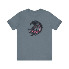 Nature-Inspired Eagle Tee, Boho Style Shirt for Outdoor Lovers, Perfect for Birthdays, Festivals, or Everyday Wear