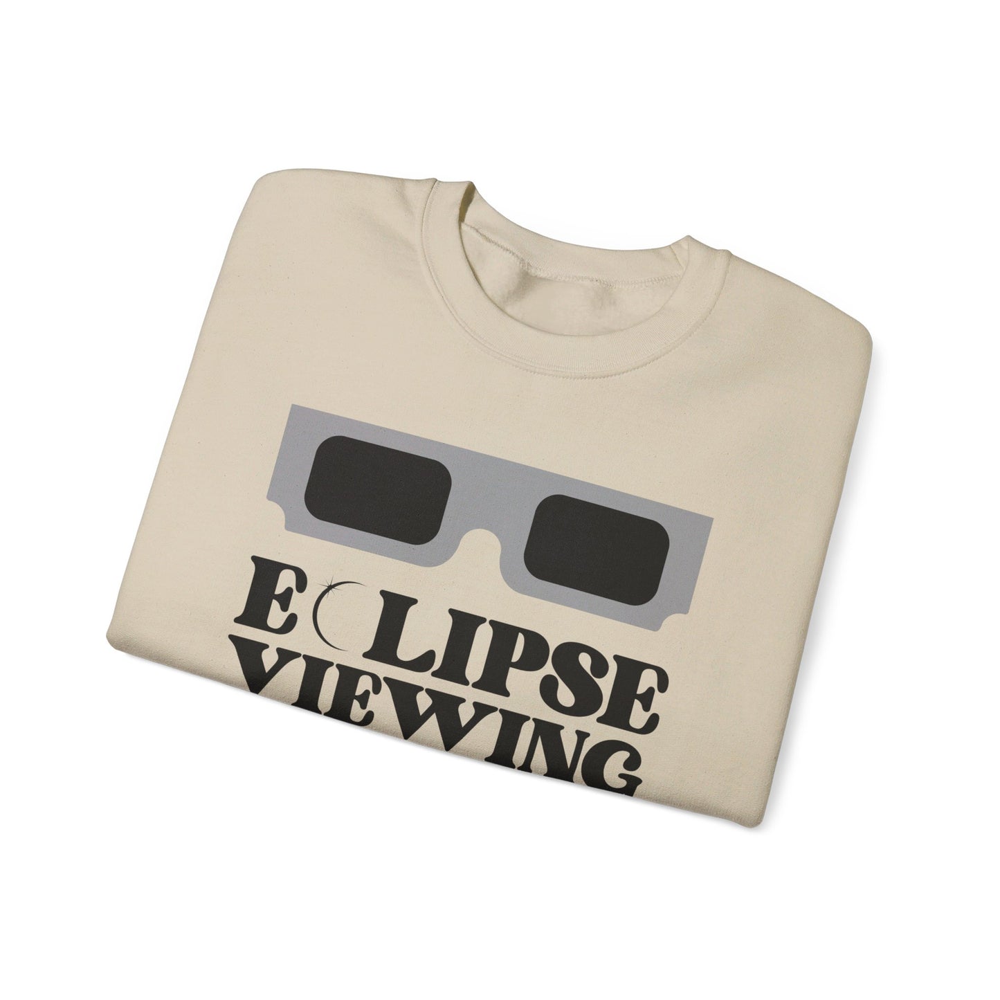 ECLIPSE VIEWING TEAM Unisex Crewneck Sweatshirt