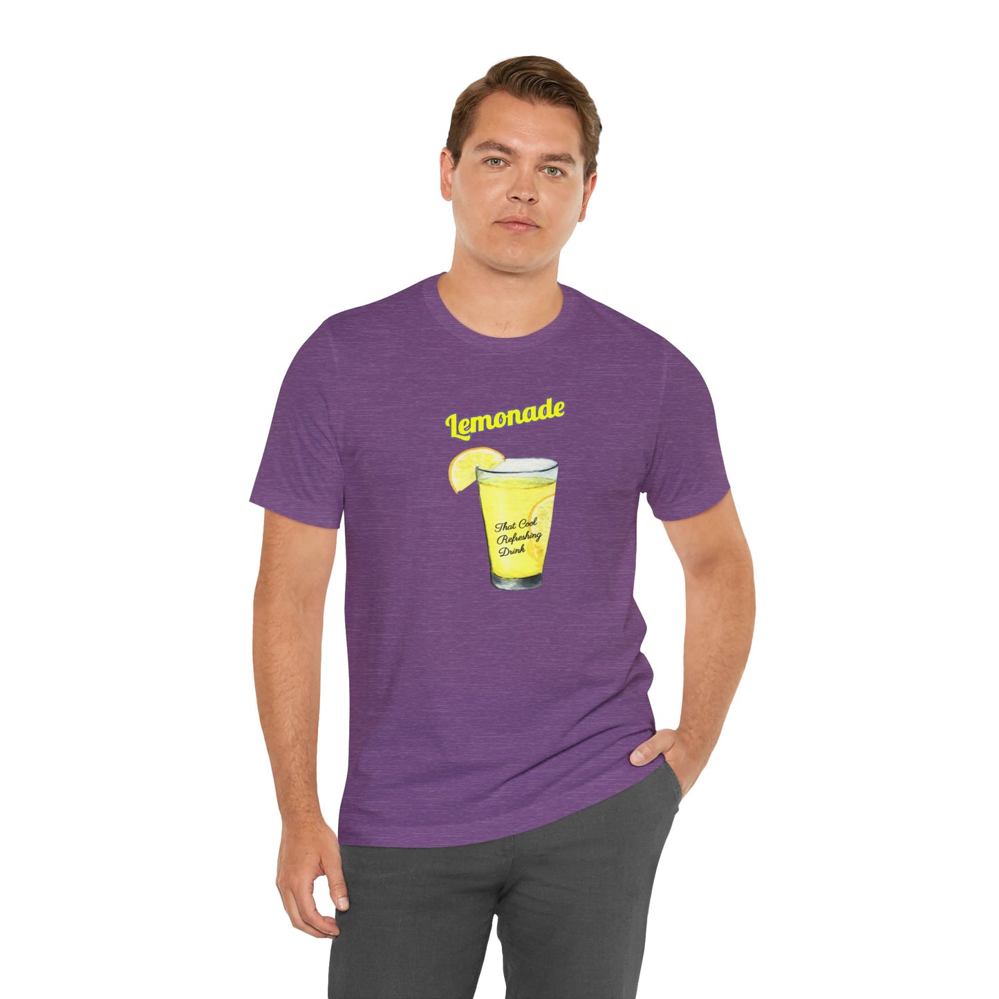 Lemonade That Cool Refreshing Drink, Graphic Unisex Jersey Short Sleeve Tee