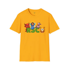 Russell Sage College Mascots Unisex T-Shirt - Personalize your shirt with your grad year by entering it in the notes field before you hit the checkout button