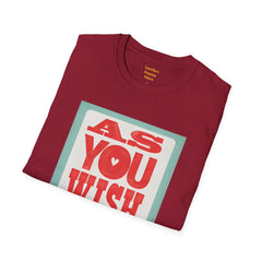 AS YOU WISH -  Unisex Softstyle T Shirt, Christmas Gift, Westley, Buttercup, Princess Bride, Gift for Him, Gift For Her, Iconic Movie Shirt.