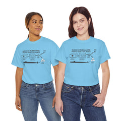 Nuclear Submarine Propulsion Explained Tee, Science Shirt, Geeky Gift, Educational Apparel, STEM Fashion, Nerdy T-Shirt