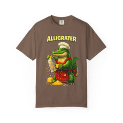 Alligrater Chef Funny Gator Grating Cheese T-Shirt