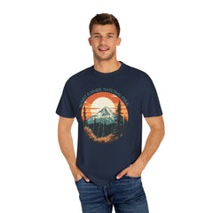 Mount Rainier National Park Graphic, Comfort Colors Soft Relaxed Fit Unisex Garment-Dyed T-shirt