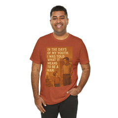 In The Days Of My Youth I Was Told What It Means To Be A Man Short Sleeve Tee - Get The Led Out, Zeppelin Inspirational Nature Design