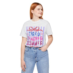 Tired Teacher Summer Club Tee