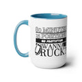 FUNNY RUGBY MUG  Two-Tone Coffee Mug, 15oz