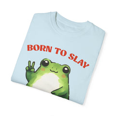 Vintage Style Frog , Born to slay -  Stylish Unisex T Shirt