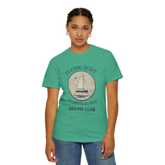 Hempstead Bay Sailing Club T‑Shirt — Flying Scot Hempstead Bay Vintage Sailboat Tee