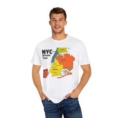 NYC Sitcoms Tour Comfort Colors T-shirt - Unisex Garment-Dyed