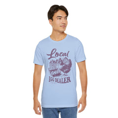 Local Egg Dealer Unisex Jersey Tee - Perfect for Farmers & Foodies