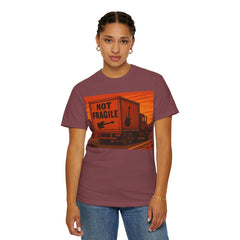 Not Fragile Unisex Garment-Dyed T-Shirt -BTO Inspired Vintage Guitar Graphic Tee