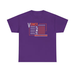 VENICE ITALY Cities of The World Series Unisex Heavy Cotton Tee