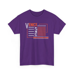 VENICE ITALY Cities of The World Series Unisex Heavy Cotton Tee