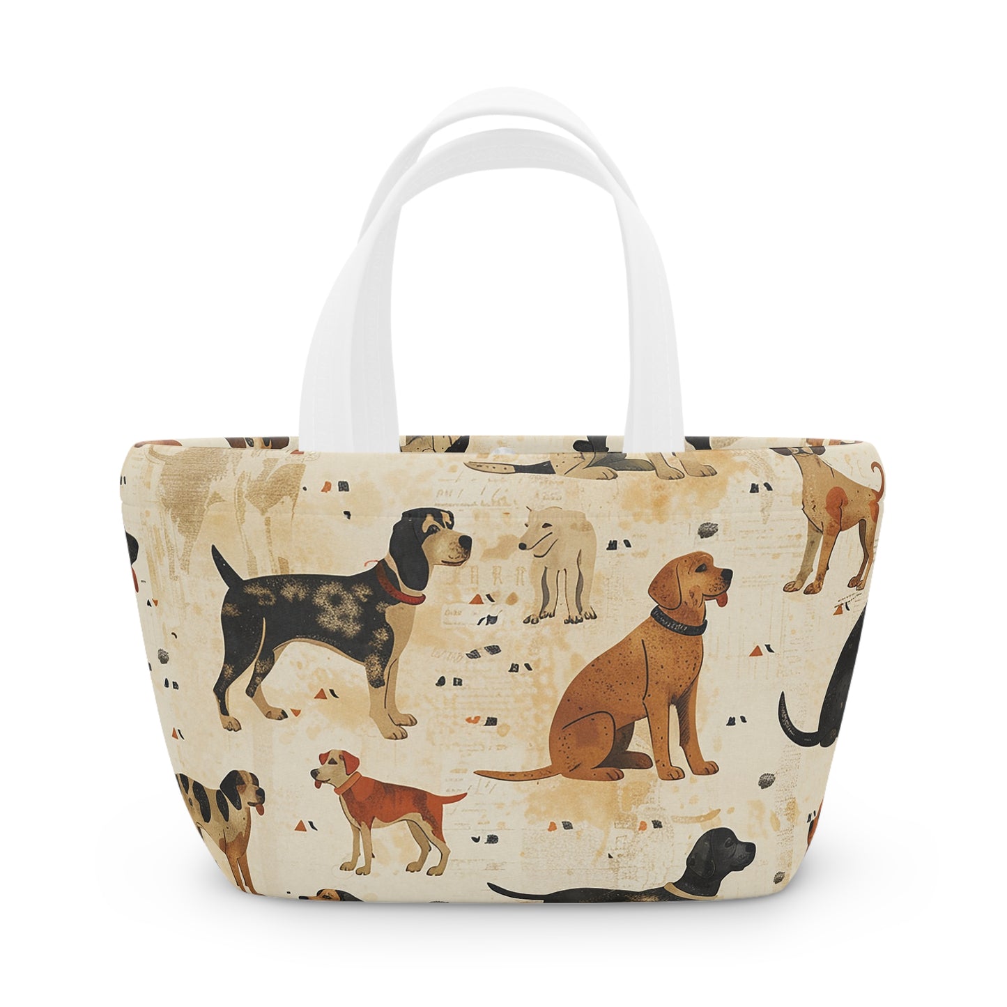 Big And Small Standing Dogs - Lunch Bag