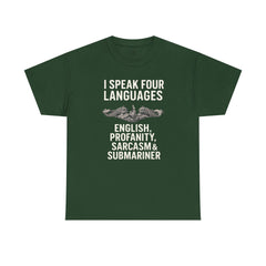 Funny United States Submarine Multilingual T-Shirt