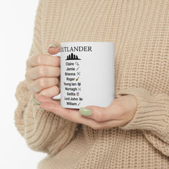 Unique Outlander Ceramic Mug - Perfect Gift for Coffee Lovers, Unique Fan Gift
