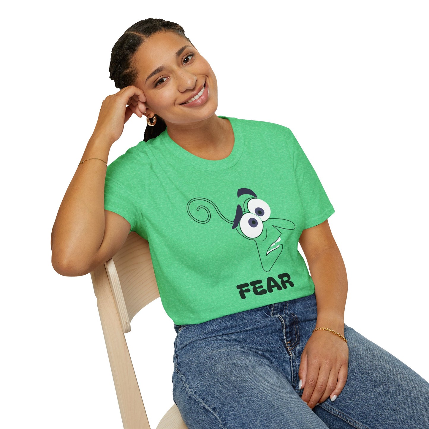 FEAR Emotion Graphic Unisex Softstyle T-Shirt