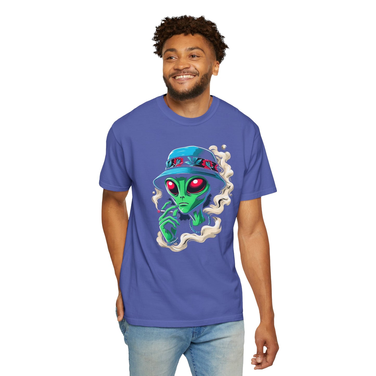 ALIEN WEED Vintage Style TShirt