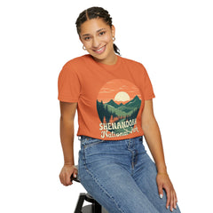 Shenandoah National Park Graphic, Comfort Colors Soft Relaxed Fit Unisex Garment-Dyed T-shirt