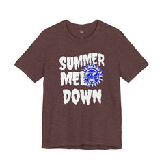 Summer Meltdown Graphic Tee — "Summer Melt Down" Sun Design