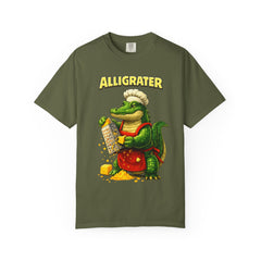 Alligrater Chef Funny Gator Grating Cheese T-Shirt