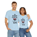 Keep Calm Borscht On - Unisex Heavy Cotton Tee