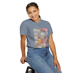 Classic Rock Concert Tickets  Garment-Dyed T-shirt
