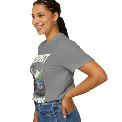 Bigfoot and Alien Outdoor Canoe Adventure - Respect The Locals T-Shirt