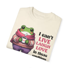 Vintage Style Funny Frog Tshirt  - Stylish Unisex T Shirt