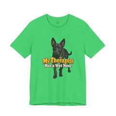 My Therapist Has A Wet Nose Personalized with your dog(s) image T-Shirt
