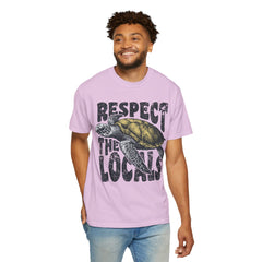 Respect the Locals T-Shirt — Sea Turtle Conservation Graphic Tee
