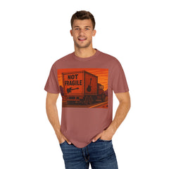 Not Fragile Unisex Garment-Dyed T-Shirt -BTO Inspired Vintage Guitar Graphic Tee
