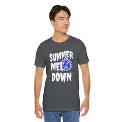 Summer Meltdown Graphic Tee — "Summer Melt Down" Sun Design