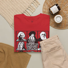 The Brainy Bunch Tee — Vintage Scientist Portraits Graphic T-Shirt