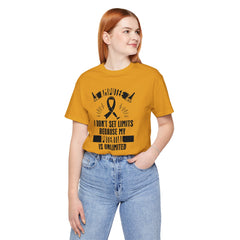 Motivational Amputee Quote - Unisex T Shirt