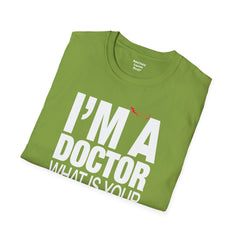Doctor - Unisex Softstyle T-Shirt | Doctor Awareness, Medical Wear, Gift For Him, Scrubs Lover, Hospital Staff Gift, Gift For Him