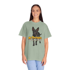 My Therapist Has a Wet Nose Personalized with your dog(s) image T-Shirt