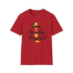 Some Assembly Required - Unisex T Shirt,Amputation Awareness,Limb Loss Awareness,Gift For Her,Gift For Him,Leg Amputee,Arm Amputee