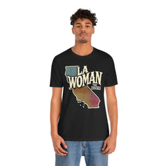LA Woman, The Doors - Graphic Unisex Jersey Short Sleeve Tee