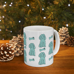 Poodle Ceramic Mug, (11oz, 15oz)