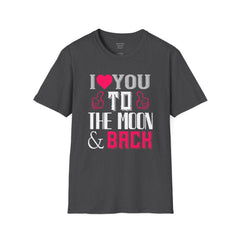 Valentines Day - European Printed Unisex Softstyle T-Shirt, I Love You Shirt,Romantic gift, gift for her, gift for him, couples t-shirt,Love