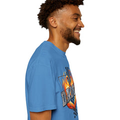 GO DADDY graphic, Comfort Colors 1717, unisex garment-dyed t-shirt, retro graphic tee, gift for him, Birthday gift tee, Vintage checkered graphic tee, Flames Tee, Fathers Day Shirt