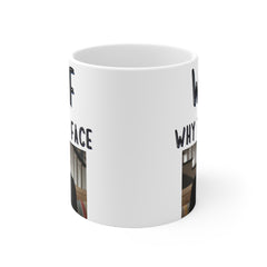 WTF Why the Face Phil's-osophy, Ceramic Mug, Gift For Him, Gift For Her, Funny Realtor Mug, Birthday Gift, Unique Fan Gift, Modern Family